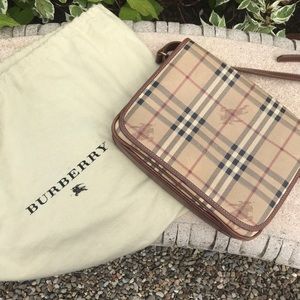 Burberry bag and dusting bag